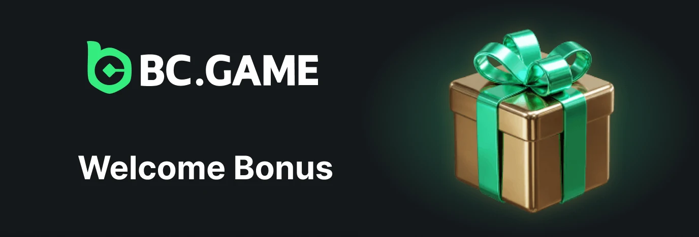 BC Game welcome bonus for four deposits in India
